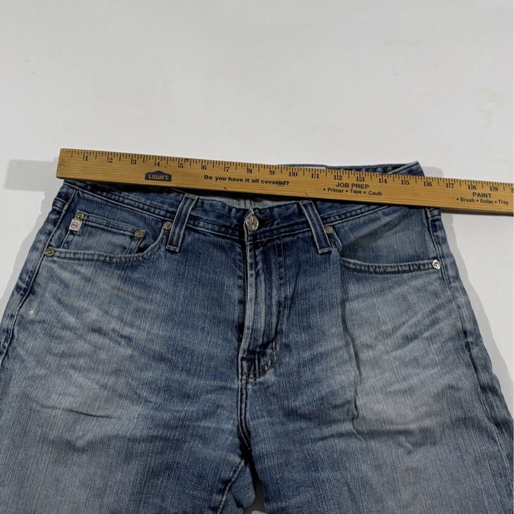 AG Adriano Goldschmied Light Wash Jeans Mens Modern Slim Straight Sz 31 USA - Picture 4 of 14